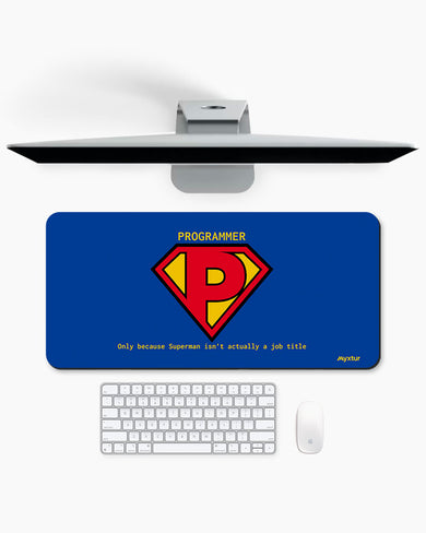 Code Hero Desk Mat