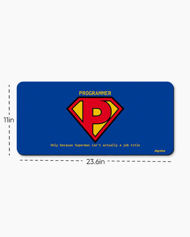 Code Hero Desk Mat