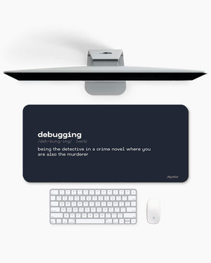 Detective Debugger Gaming Desk Mat M 1