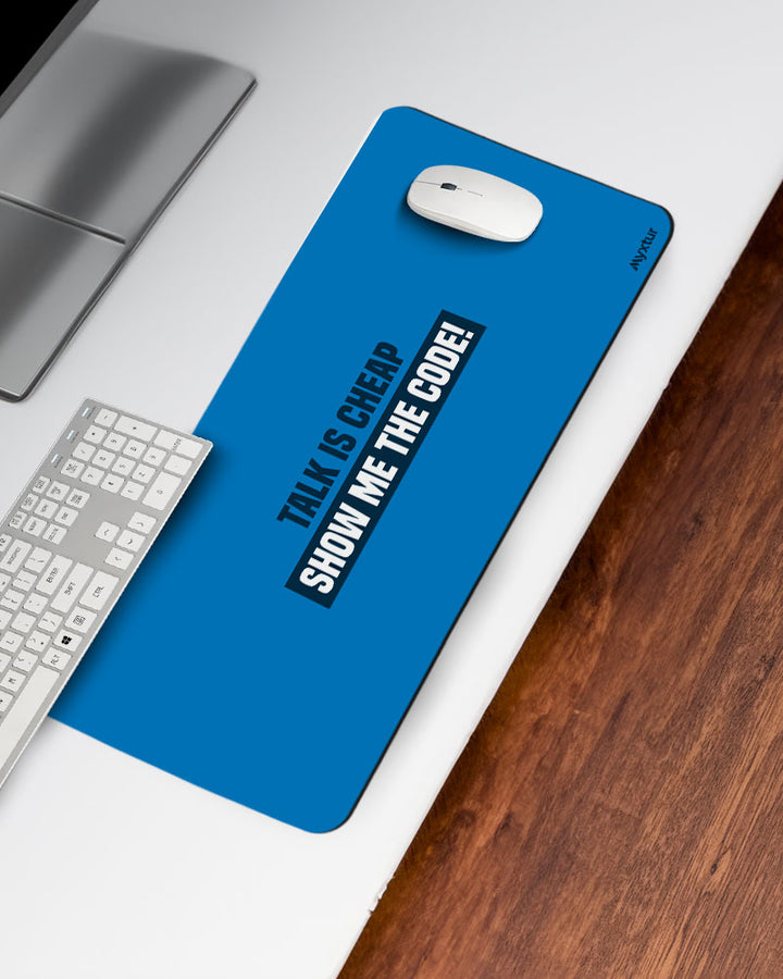Show Me the Code Gaming Desk Mat – Myxtur