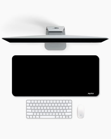 All Black Desk-Mat