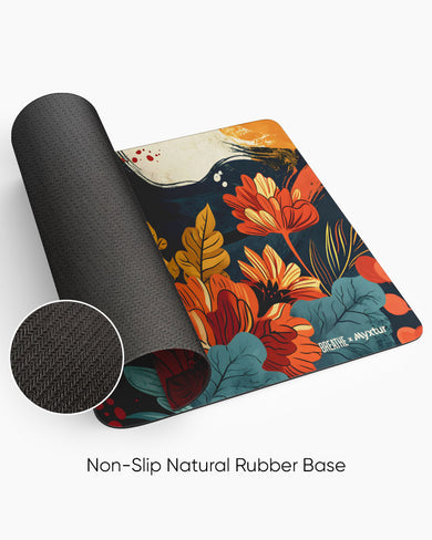 Prism of the Deep [BREATHE] Desk Mat