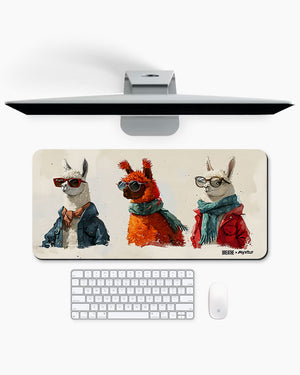 Sunglasses Squad [BREATHE] Gaming Desk Mat M 1