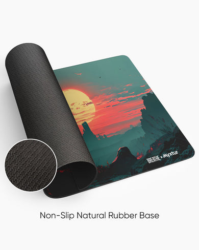 Twilight Guardian [BREATHE] Desk Mat