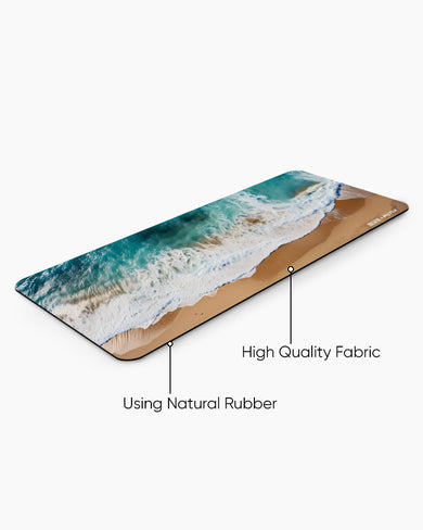 Wave Symphony [BREATHE] Desk Mat