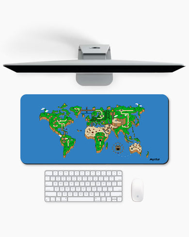 Pixel World Desk-Mat
