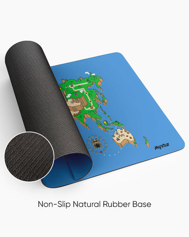 Pixel World Desk Mat