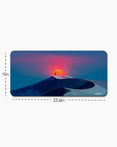 Solace in Sand Desk Mat