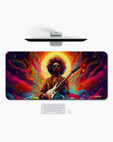 Trippy Hendrix Desk Mat