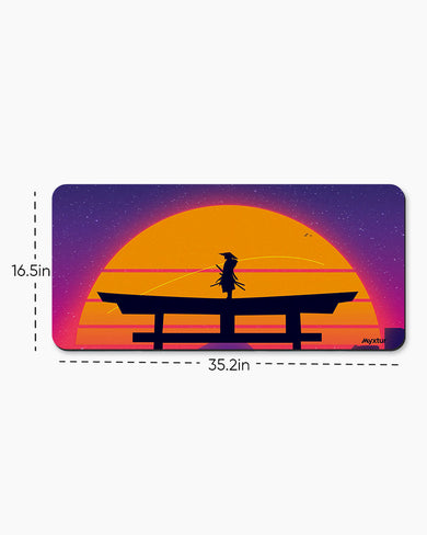 Samurai at the Gate Desk Mat