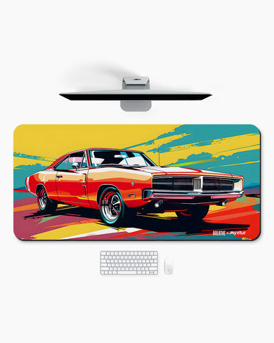 Any Warhol Charger [BREATHE] Desk Mat