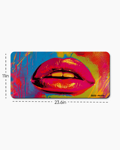 Andy Warhol Lips [BREATHE] Desk Mat