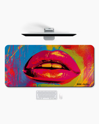 Andy Warhol Lips [BREATHE] Desk Mat