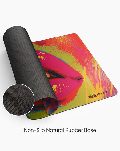 Andy Warhol Lips [BREATHE] Desk Mat