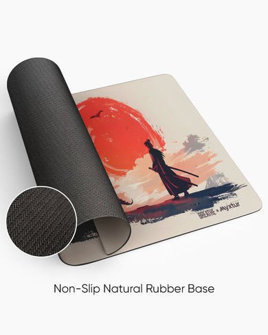 Dragon Samurai [BREATHE] Desk Mat