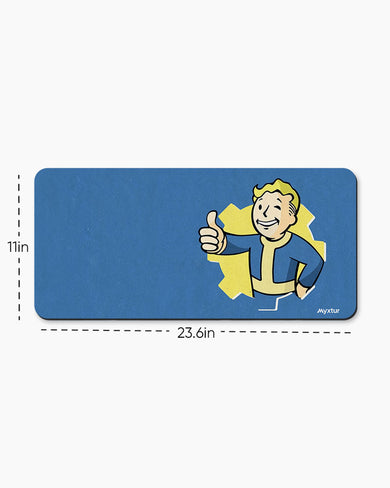 Fallout Vault Boy Desk Mat