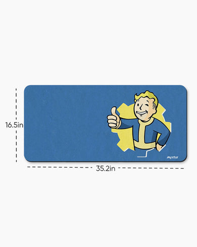 Fallout Vault Boy Desk Mat