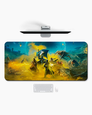 Hero for Helldivers Desk Mat