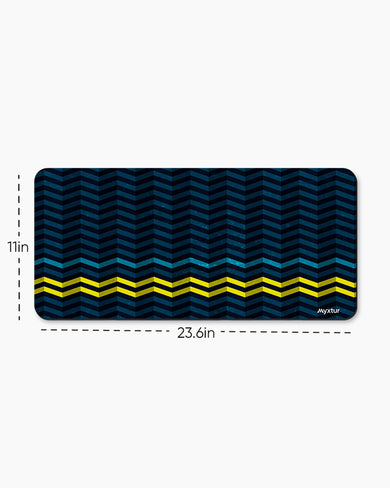 Pedestrian Ridges Desk Mat