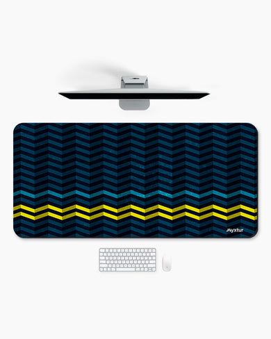 Pedestrian Ridges Desk Mat