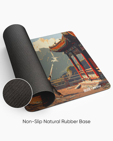 Pixel Tekken [BREATHE] Desk Mat