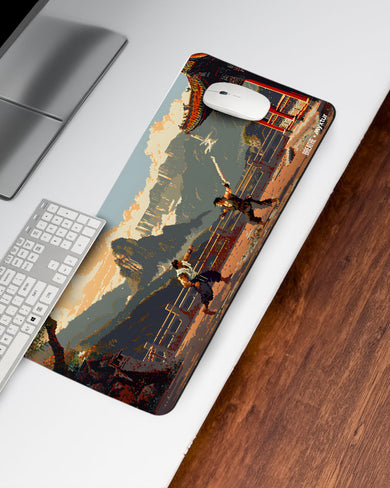 Pixel Tekken [BREATHE] Desk Mat