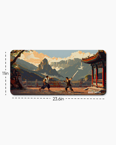 Pixel Tekken [BREATHE] Desk Mat