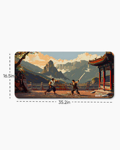 Pixel Tekken [BREATHE] Desk Mat