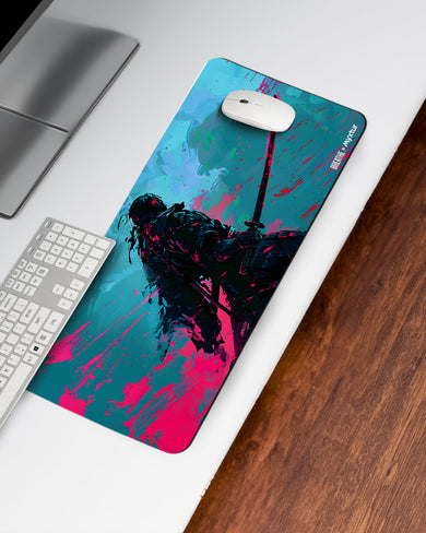 Possessed Warrior [BREATHE] Desk Mat