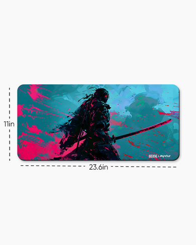 Possessed Warrior [BREATHE] Desk Mat
