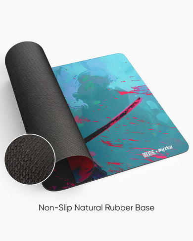 Possessed Warrior [BREATHE] Desk Mat