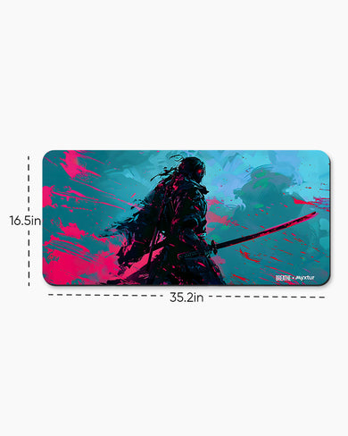 Possessed Warrior [BREATHE] Desk Mat