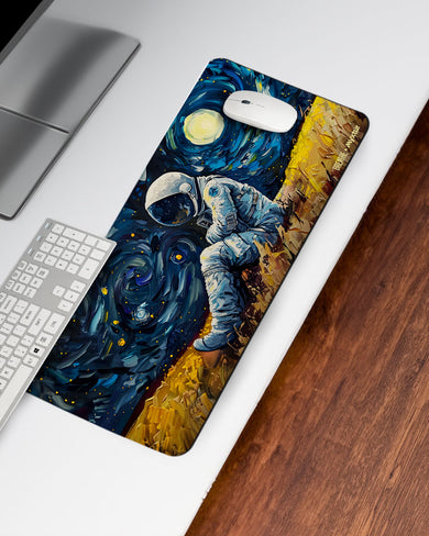 Starry Night for the Astronaut [BREATHE] Desk Mat
