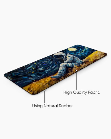 Starry Night for the Astronaut [BREATHE] Desk Mat