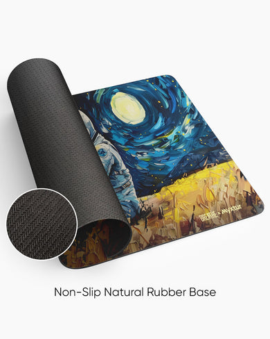 Starry Night for the Astronaut [BREATHE] Desk Mat