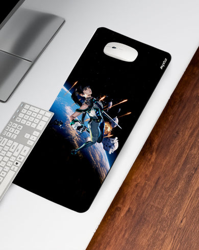 Stellar Blade Escape Velocity Desk Mat