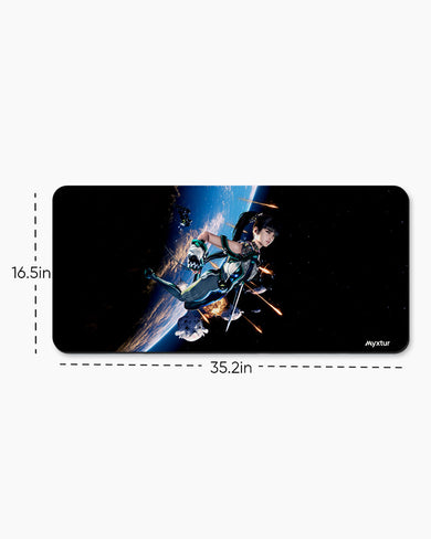 Stellar Blade Escape Velocity Desk Mat