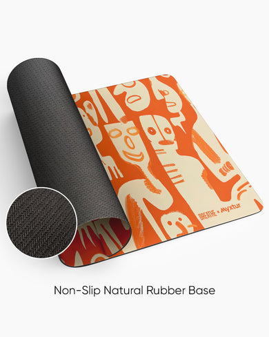 Tribal Art [BREATHE] Desk Mat