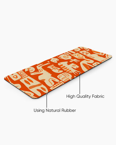 Tribal Art [BREATHE] Desk Mat