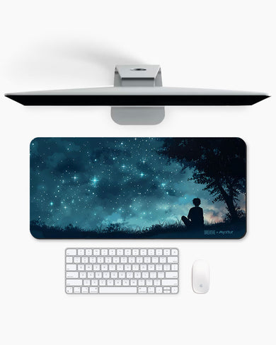 Under the Stars [BREATHE] Desk Mat