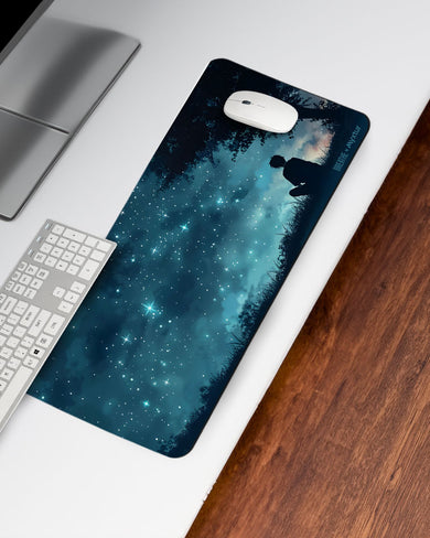 Under the Stars [BREATHE] Desk Mat