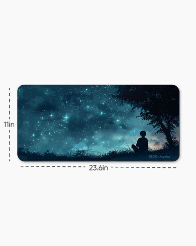 Under the Stars [BREATHE] Desk Mat