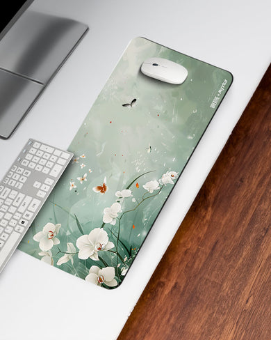 Water Lilies [BREATHE] Desk Mat
