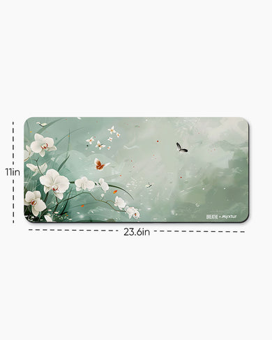 Water Lilies [BREATHE] Desk Mat