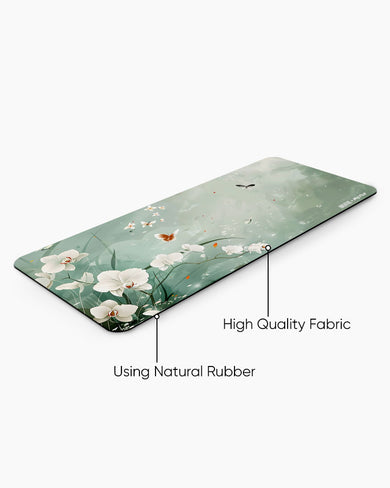 Water Lilies [BREATHE] Desk Mat