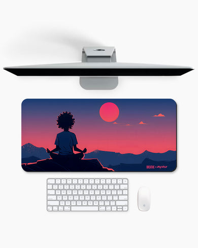 Zen Mode [BREATHE] Desk Mat