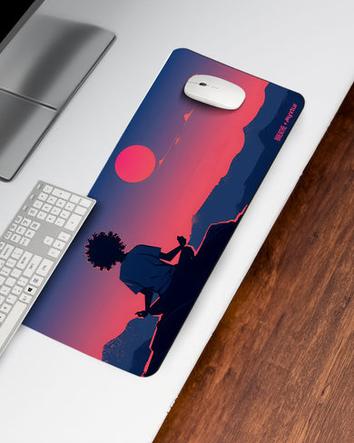 Zen Mode [BREATHE] Desk Mat