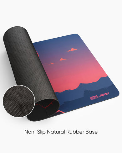 Zen Mode [BREATHE] Desk Mat