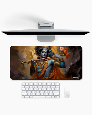 Krishna Divine Melody Gaming Desk Mat M 1