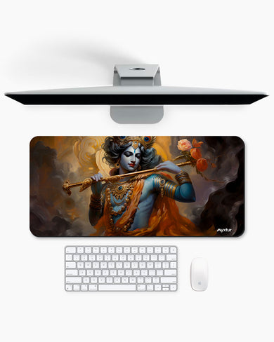 Krishna Divine Melody Desk Mat